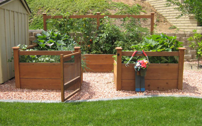 8'x12' Just Add Lumber Vegetable Garden Kit
