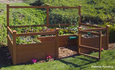 6'x12' Just Add Lumber Vegetable Garden Kit